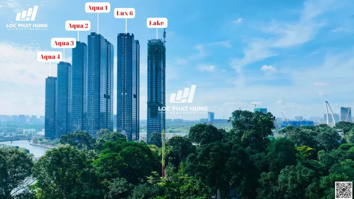 Khu đô thị Vinhomes Golden River Ba Son Quận 1 - Thực tế tiến độ mặt bằng và tiện ích 7
