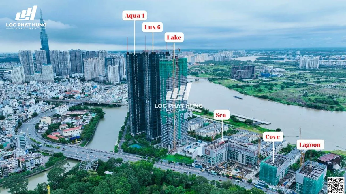 Khu đô thị Vinhomes Golden River Ba Son Quận 1 - Thực tế tiến độ mặt bằng và tiện ích 8