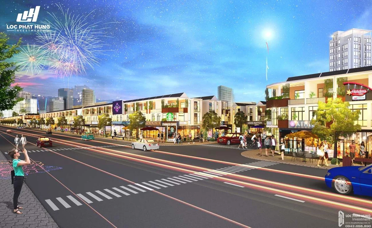 Dự án đất nền nhà phố Bình Dương Avenue City Bến Cát - Dãy shophouse thương mại sầm uất trên trục đường lớn
