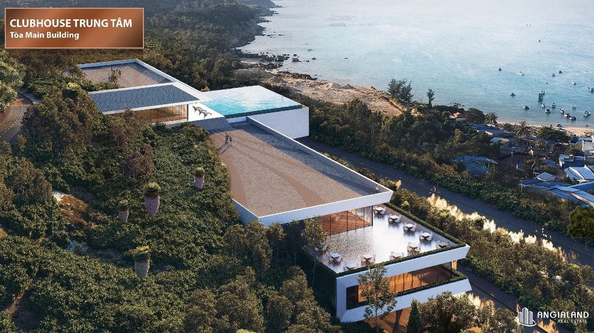 Sky Bar ngắm hoàng hôn vịnh biển Ghềnh Ráng tại Casa Marina Premium