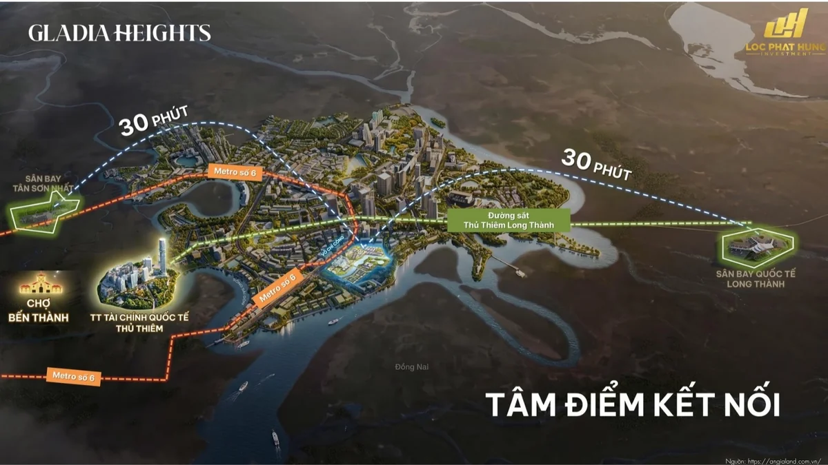 Hạ tầng đường Võ Chí Công và nút giao cao tốc liền kề Gladia Heights