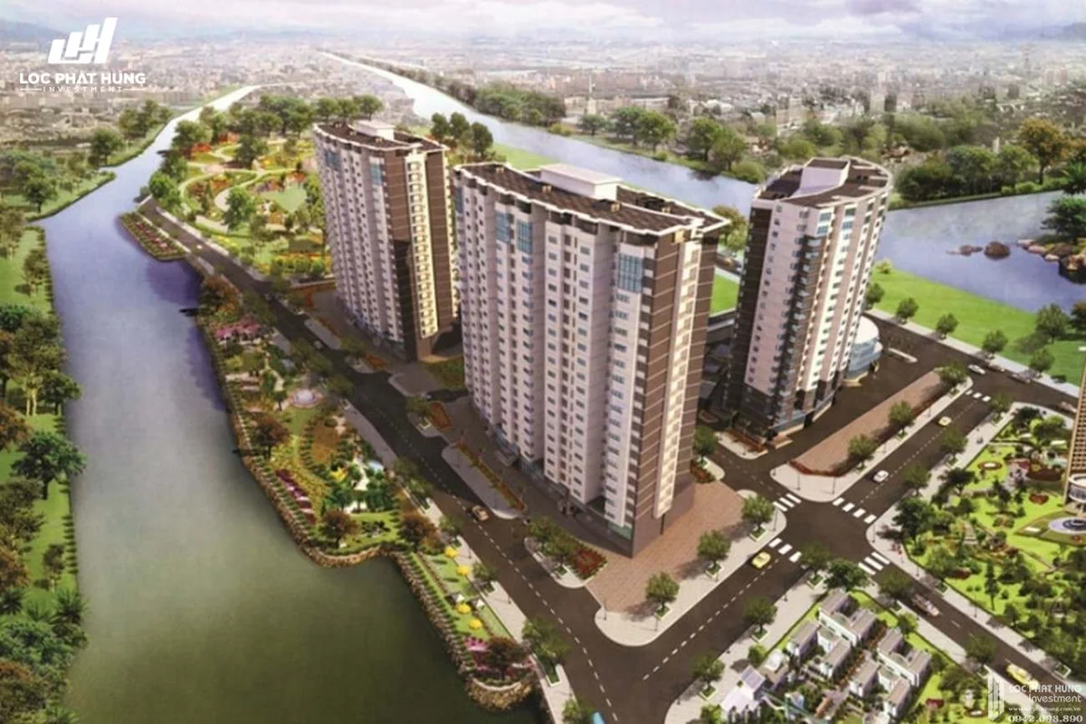 Khu căn hộ Hado Green Lane Phạm Thế Hiển Quận 8 Hà Đô Group - Không gian phòng khách căn hộ hiện đại ngập tràn ánh sáng tự nhiên