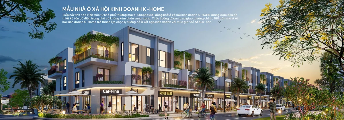 Phối cảnh khu nhà phố liên kế NOXH khang trang đồng bộ trong dự án Phối cảnh khu nhà phố liên kế NOXH khang trang đồng bộ trong dự án