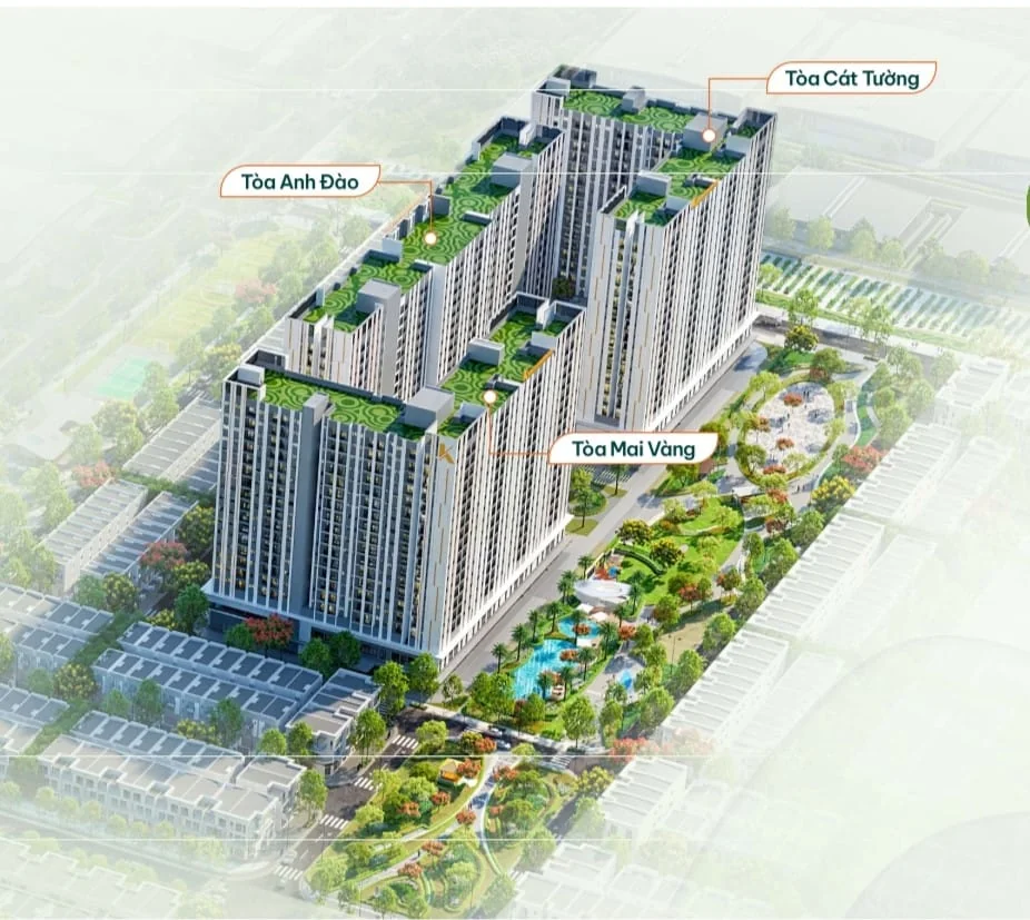 Mặt bằng quy hoạch tổng thể 1.666 căn hộ chuẩn Singapore K-Home New City Mặt bằng quy hoạch tổng thể 1.666 căn hộ chuẩn Singapore K-Home New City