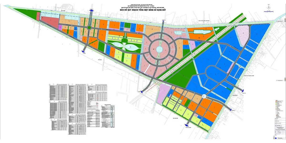 Tiến độ cắm mốc ranh quy hoạch và giải phóng mặt bằng dự án Bà Điểm 2026