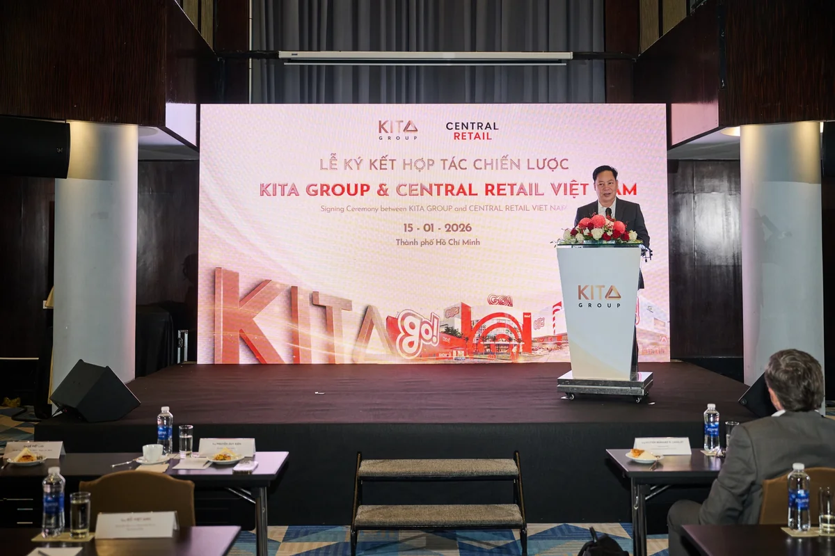 Lễ ký kết hợp tác chiến lược giữa KITA Group và Central Retail Việt Nam phát triển dự án Lễ ký kết hợp tác chiến lược giữa KITA Group và Central Retail Việt Nam phát triển dự án