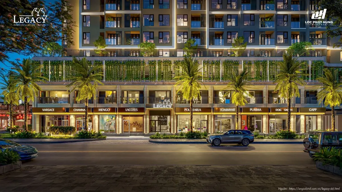 Kiến trúc mặt tiền hiện đại biểu tượng mới tại trung tâm Chợ Lớn Legacy 66 Kiến trúc mặt tiền hiện đại biểu tượng mới tại trung tâm Chợ Lớn Legacy 66