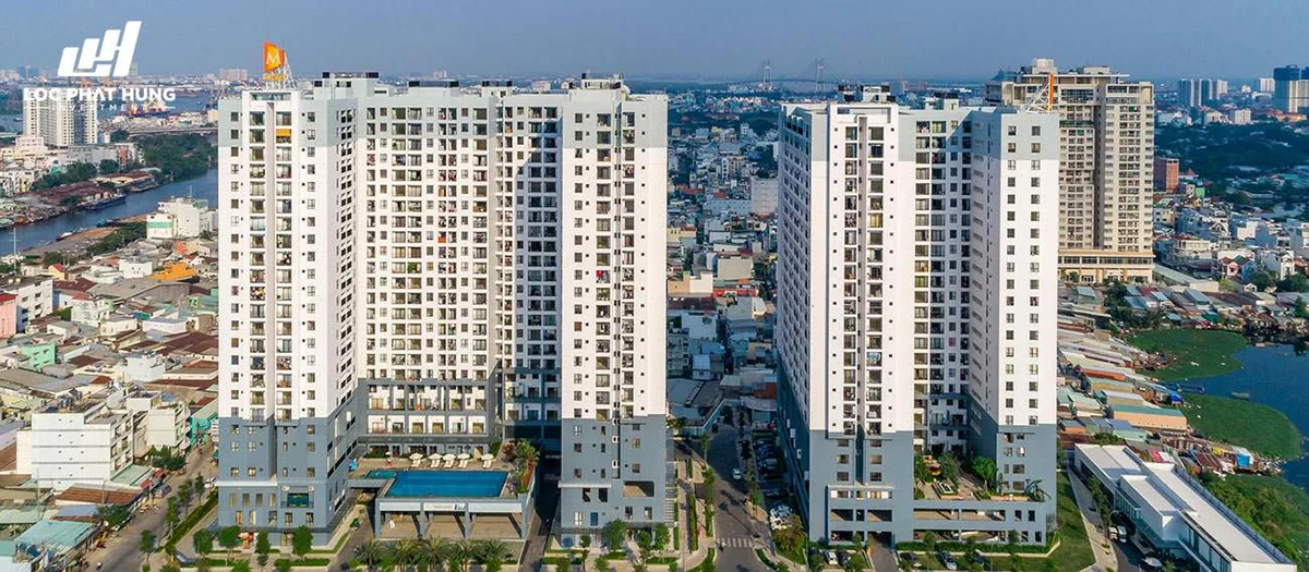 Căn hộ M-One Nam Saigon Bế Văn Cấm Quận 7 Masterise Homes - Phối cảnh tổng thể quy hoạch kiến trúc hiện đại