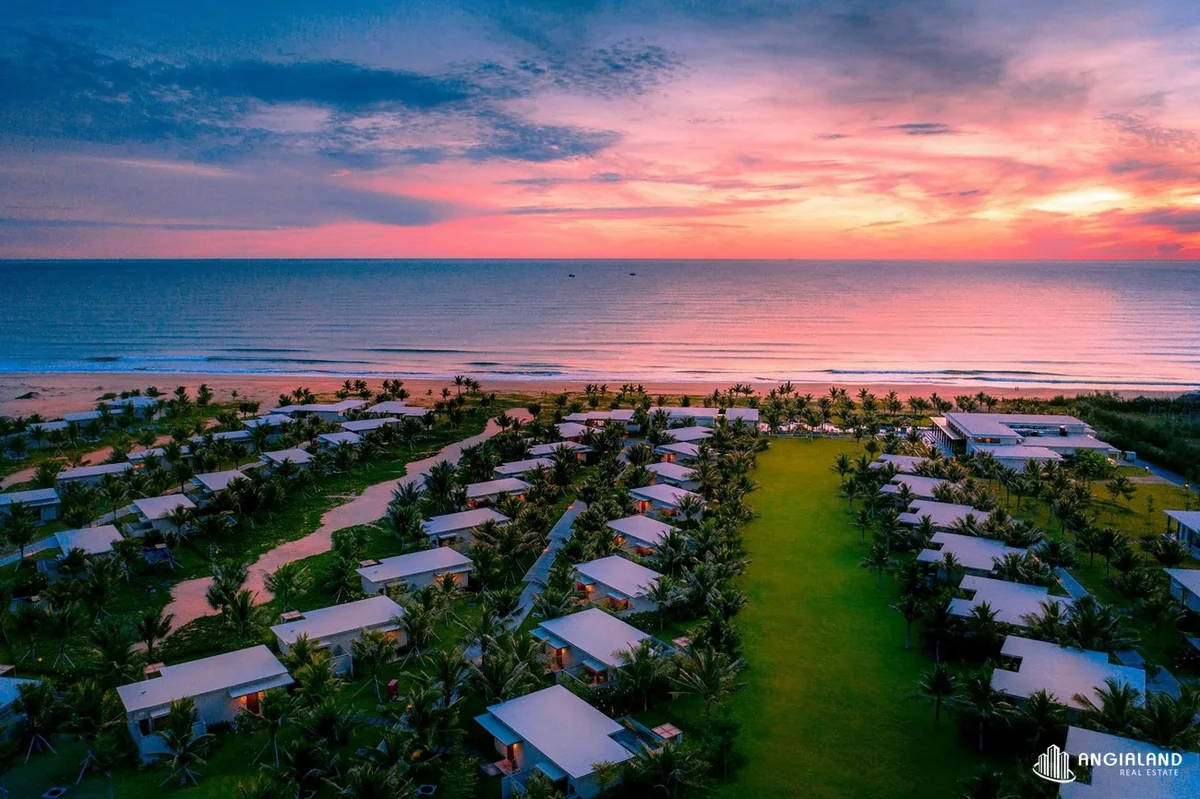 Mặt bằng tổng thể phân khu biệt thự biển và villa vườn Maia Resort VinaCapital