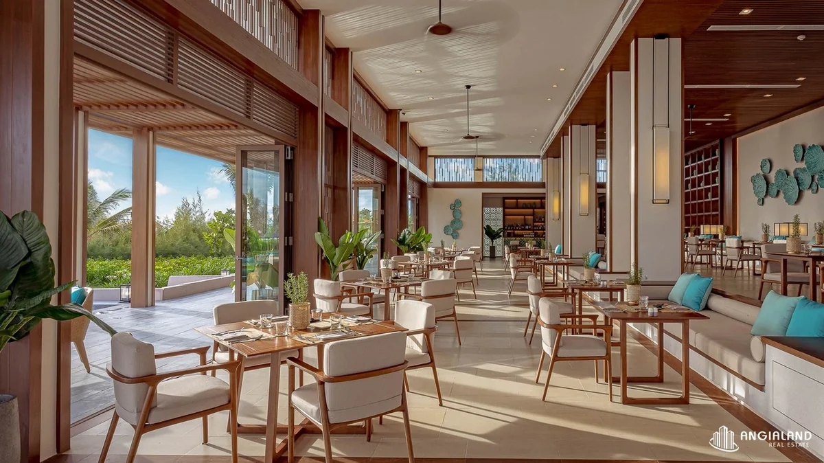 Mặt bằng thiết kế biệt thự 3 phòng ngủ trực diện biển bãi cát Maia Resort