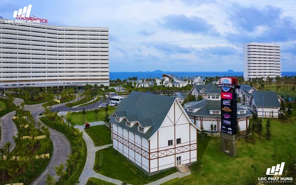 Mặt bằng thiết kế căn hộ điển hình tại Mövenpick Cam Ranh