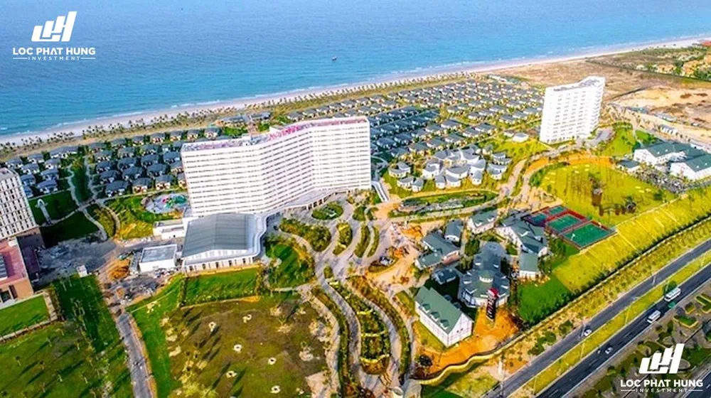Phối cảnh tổng thể dự án Mövenpick Cam Ranh Khánh Hòa