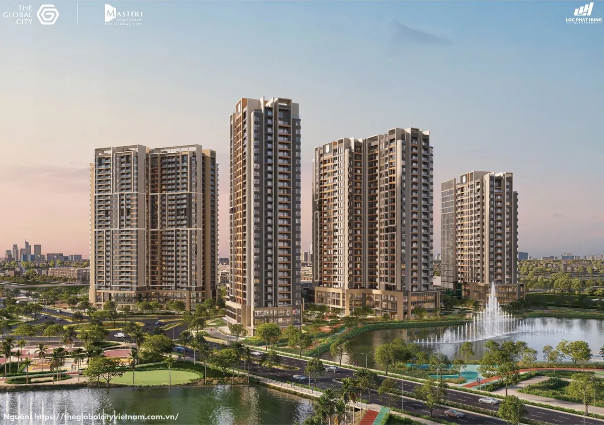Góc nhìn phối cảnh quảng trường và hồ bơi phân khu Nexus Zone CT3 Góc nhìn phối cảnh quảng trường và hồ bơi phân khu Nexus Zone CT3