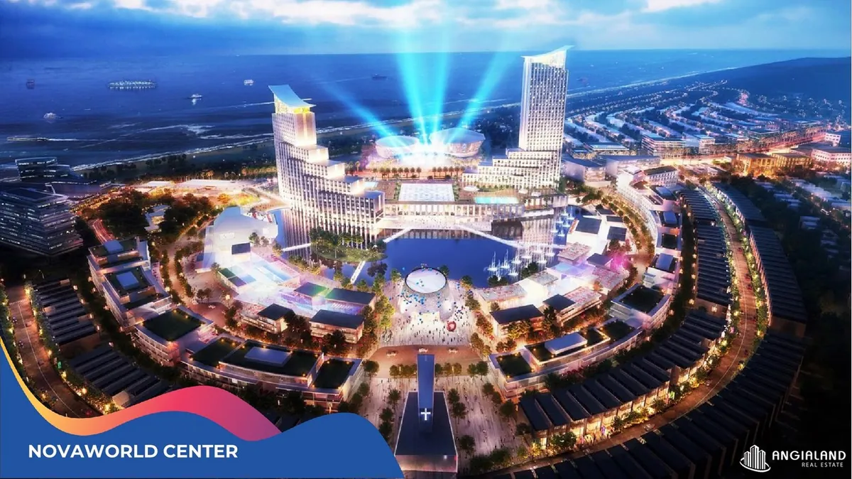 Mặt bằng thiết kế biệt thự song lập phân khu Florida Novaworld Phan Thiết