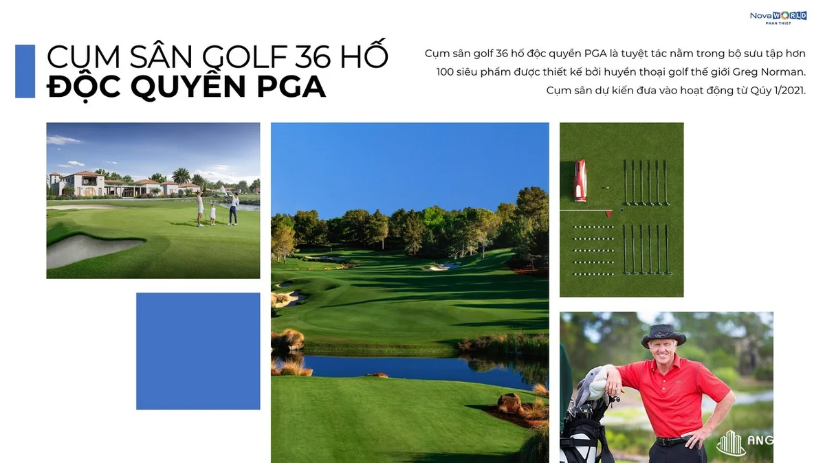 Tuyệt tác cụm sân Golf 36 hố tiêu chuẩn PGA Tour tại Phan Thiết