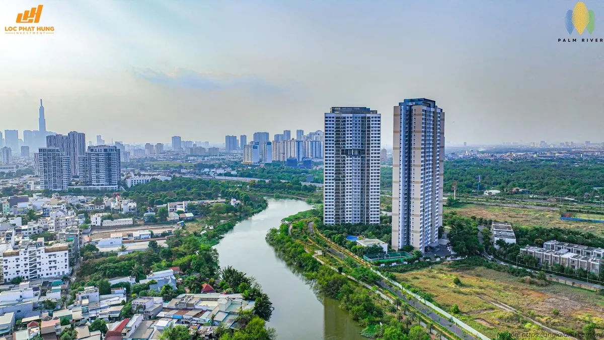 Bản đồ quy hoạch mặt bằng tổng thể ven sông Giồng Ông Tố dự án Palm River Bản đồ quy hoạch mặt bằng tổng thể ven sông Giồng Ông Tố dự án Palm River
