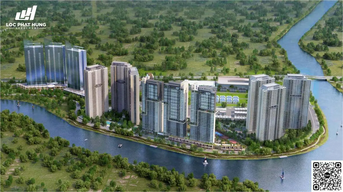 Toàn cảnh quần thể đại đô thị sinh thái Palm City và phân khu Palm River An Phú Toàn cảnh quần thể đại đô thị sinh thái Palm City và phân khu Palm River An Phú