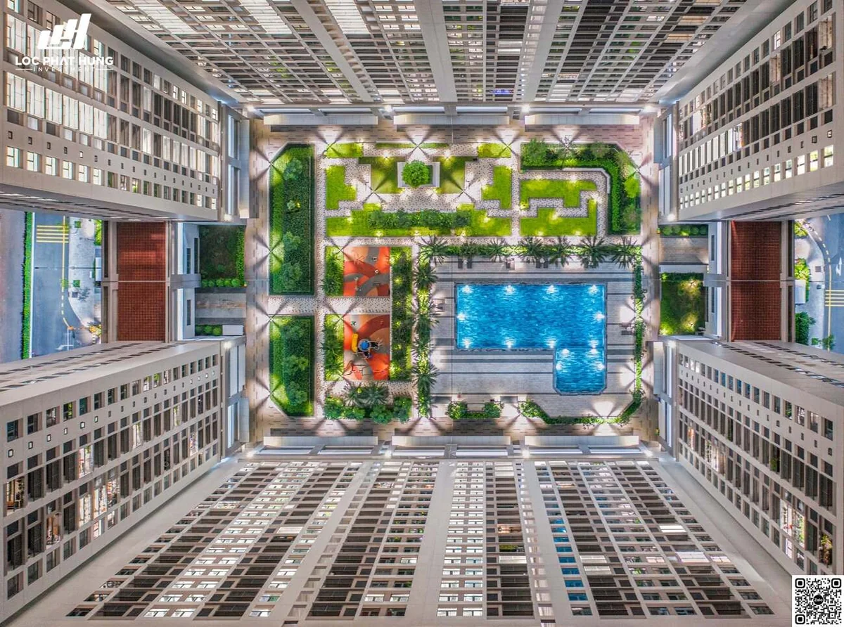 Dự án căn hộ Q7 Boulevard Nguyễn Lương Bằng nối dài Quận 7 Hưng Thịnh - Khu vực shophouse dịch vụ sầm uất tại tầng trệt dự án