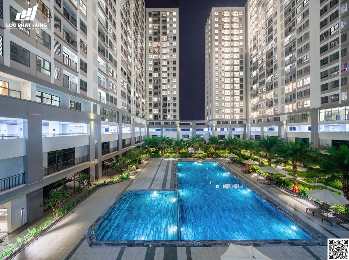 Dự án căn hộ Q7 Boulevard Nguyễn Lương Bằng nối dài Quận 7 Hưng Thịnh - Tổ hợp hồ bơi tràn bờ và khu thư giãn tiêu chuẩn resort cao cấp