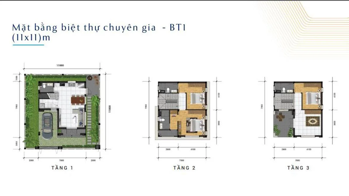 Không gian nội thất sang trọng hòa quyện thiên nhiên biệt thự Senturia Central Point