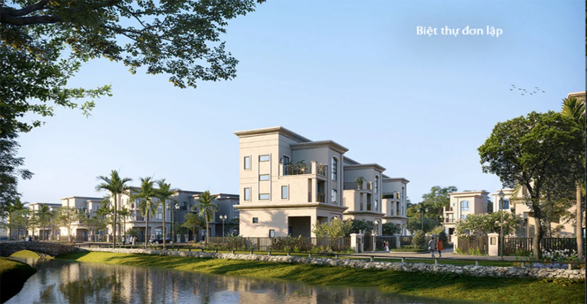 Tầm nhìn thoáng đãng và mảng xanh sông nước bao quanh Senturia Central Point