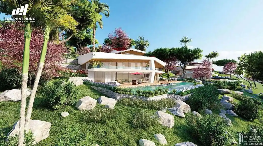 Kiến trúc biệt thự siêu sang trực diện biển tại Sunshine Heritage Mũi Né
