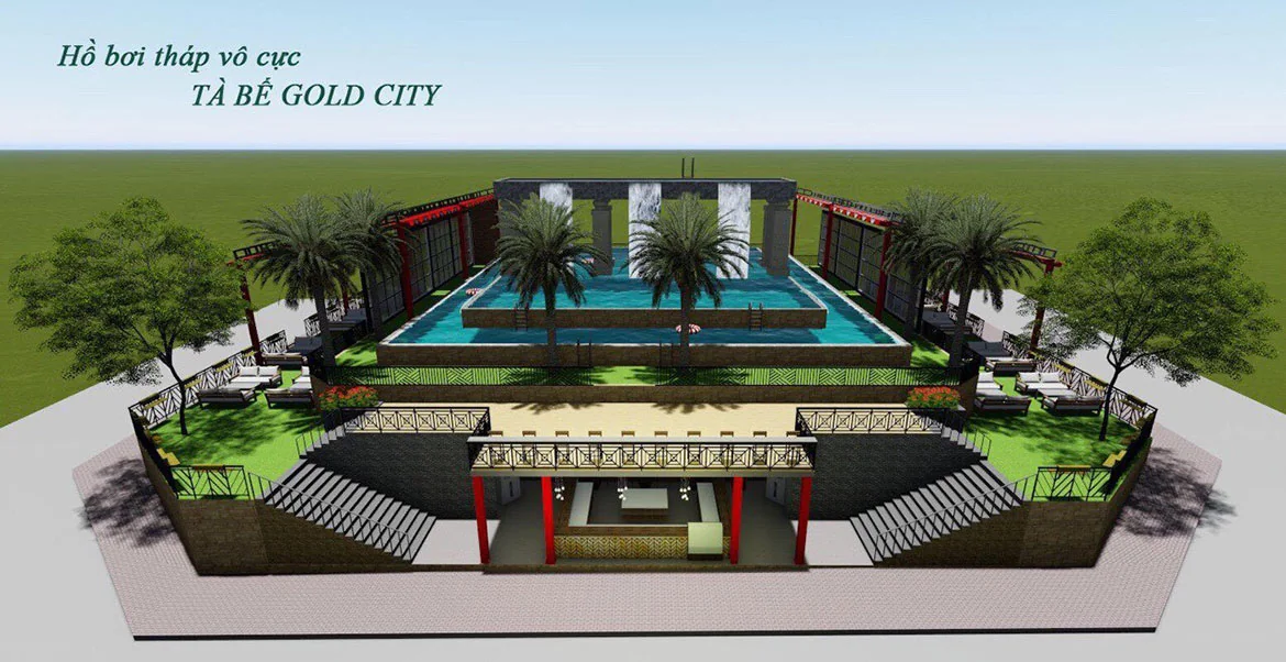 Mặt bằng thiết kế biệt thự phố sang trọng Tà Bế Gold City Thành Phương Real