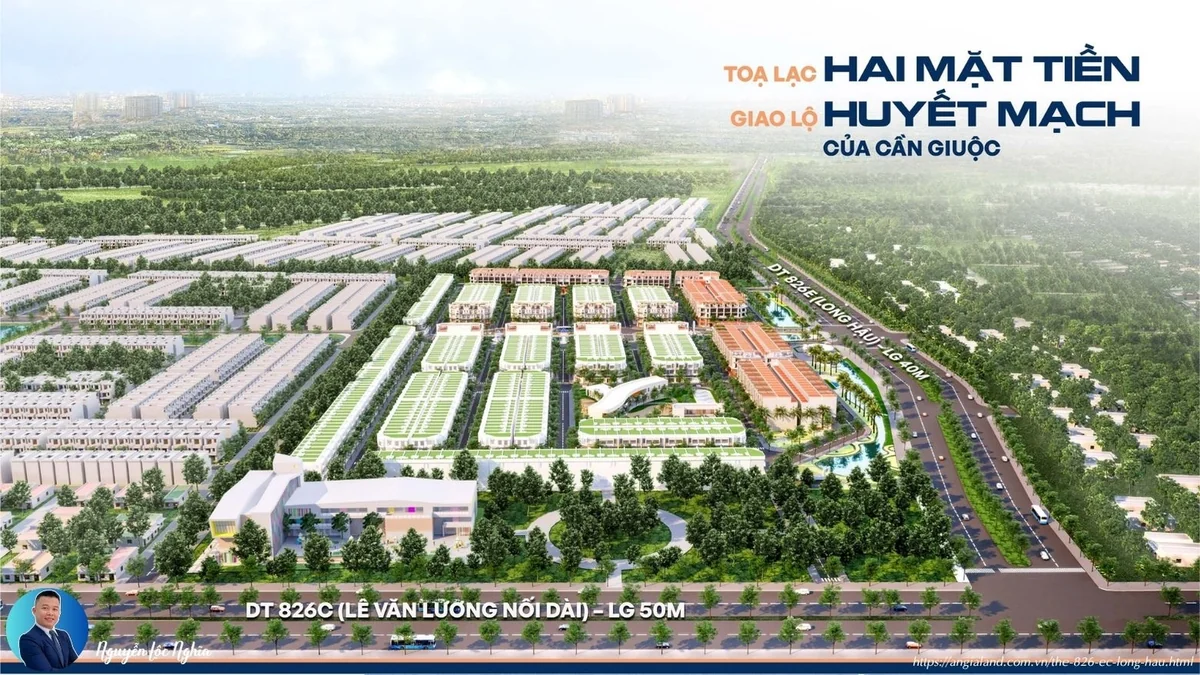 Hình ảnh thực tế công trường hoàn thiện hạ tầng kỹ thuật The 826 EC Long Hậu