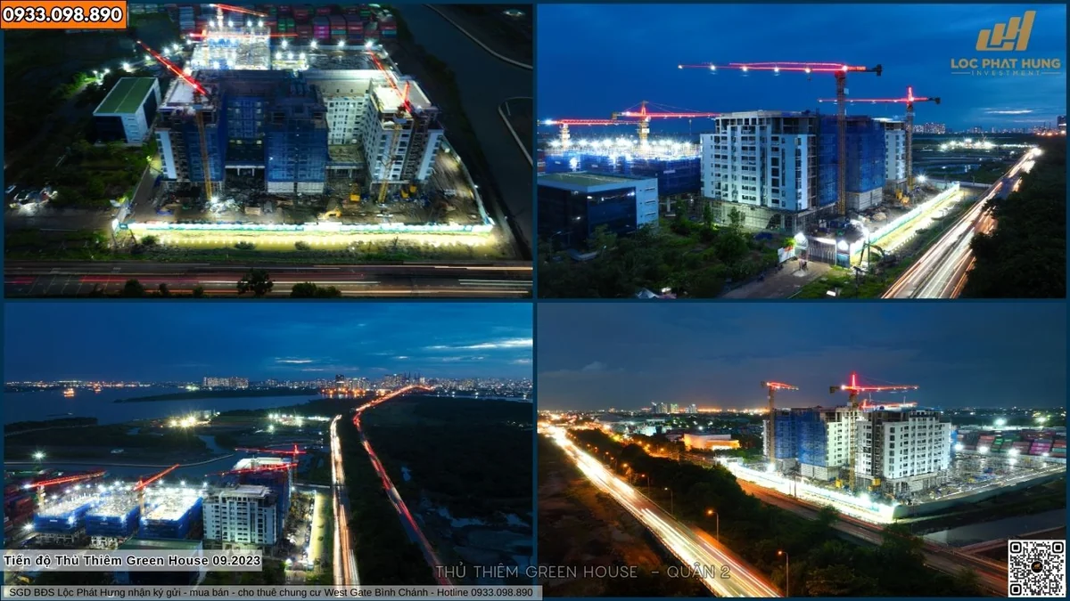 Tiến độ thi công hoàn thiện Tòa tháp B và Tòa C chuẩn bị bàn giao